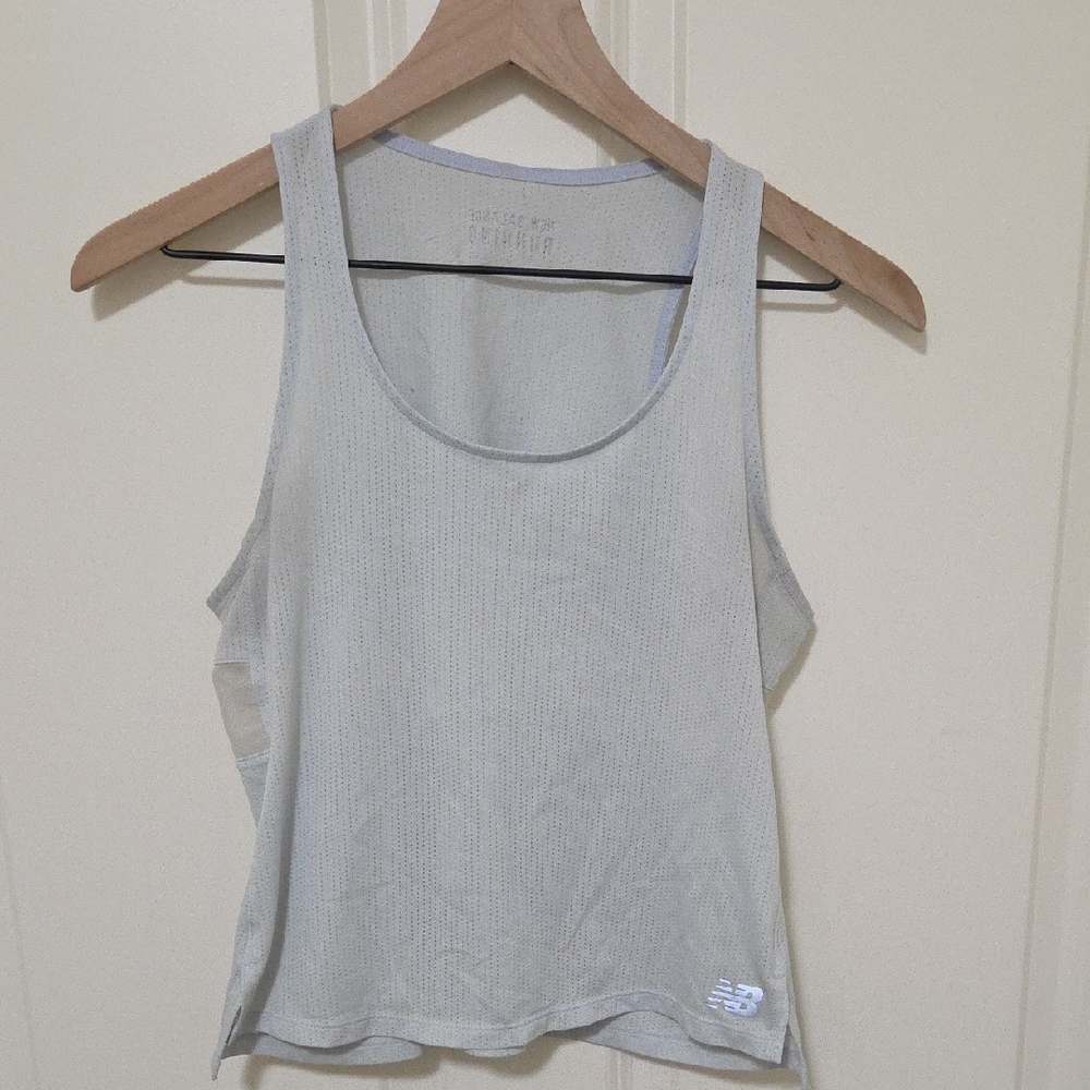 New Balance Women's Light Gray Tank Top